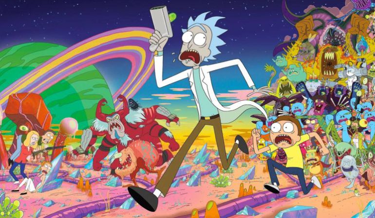 ImÃ¡genes de la serie de animaciÃ³n para adultos Rick y Morty