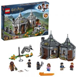 LEGO Harry Potter - Cabaña de Hagrid Rescate de Buckbeak, Juguete de Construcción con Hipogrifo, Incluye Minifiguras de Harry, Ron y Hermione