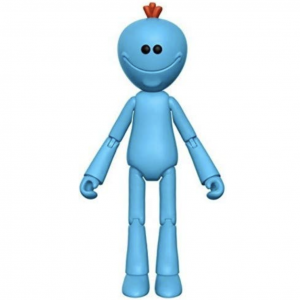 Mr. Meeseeks Action Figure Personaje se une a la colección de Rick & Morty. Mr. Meeseeks anade une a la colecccion de Action Figure cada vez mayor. Cada personaje mide alrededor de 13cm de altura y viene embalado en una caja con ventanas ilustrada.
