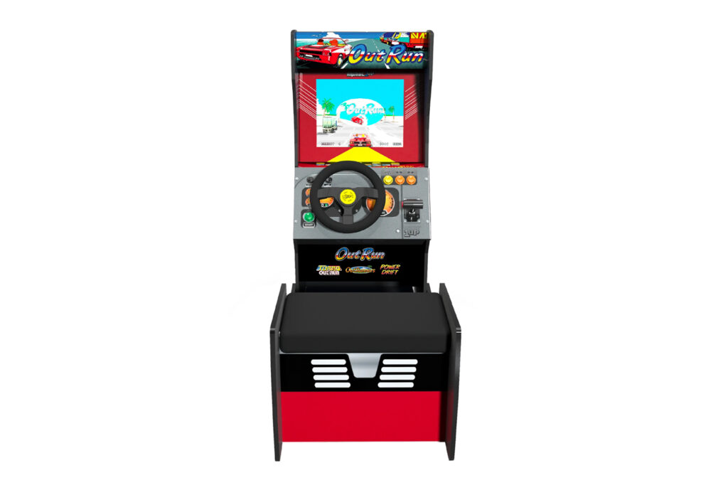 Máquina arcade retro Arcade1UP video juego OutRun de Sega
