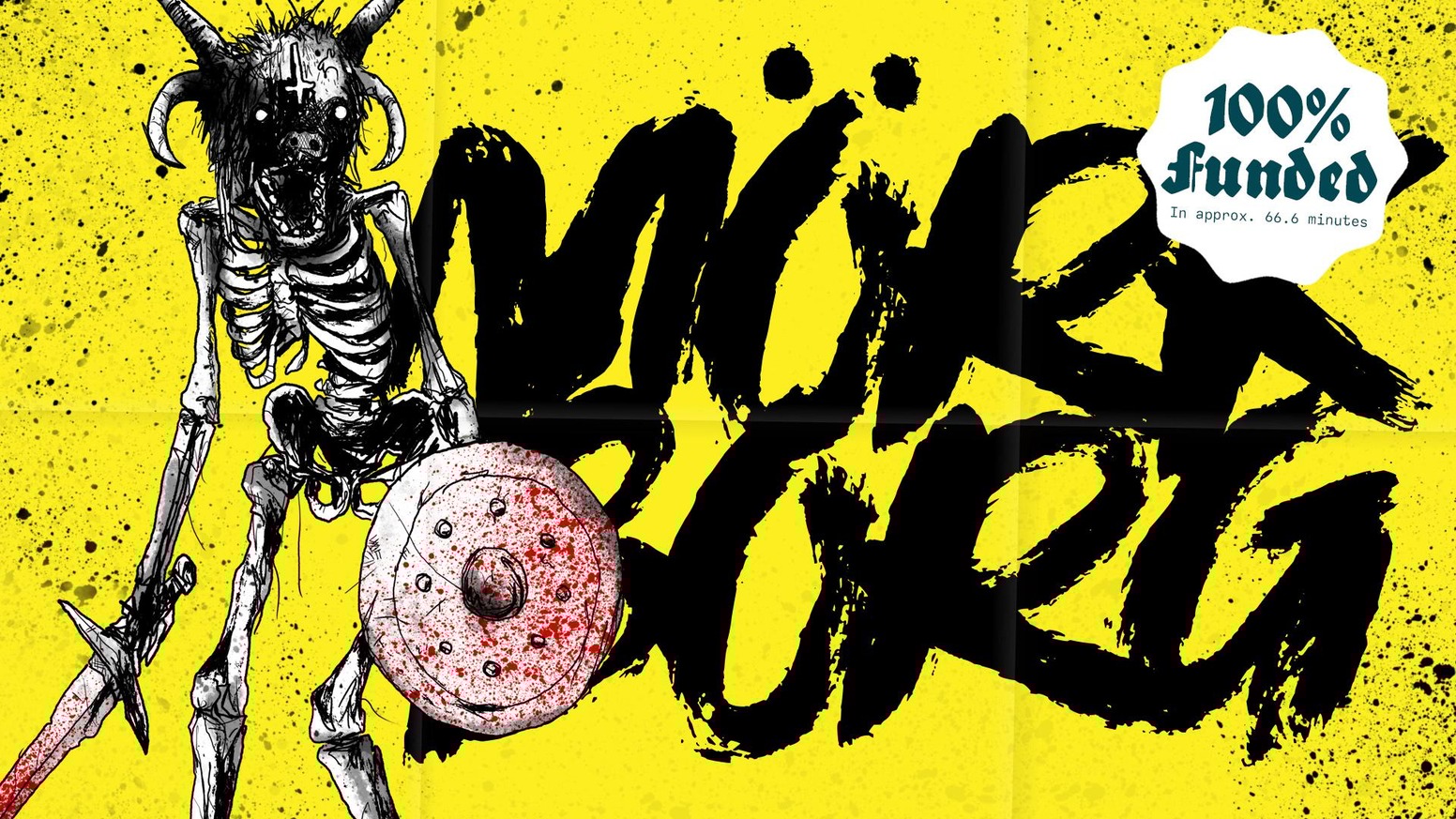 MÖRK BORG, el juego de rol y fantasía oscura heavy metal